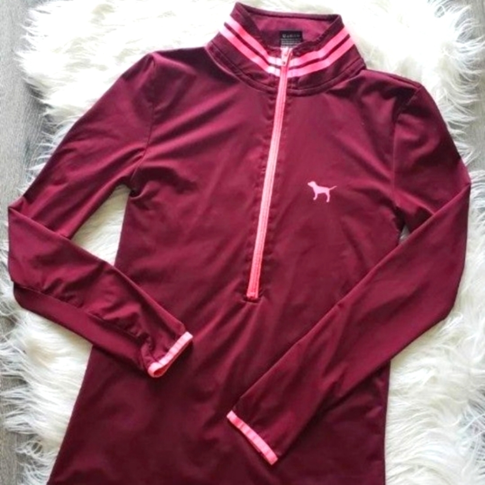 VICTORIA SECRET HALF ZIP UP JACKET